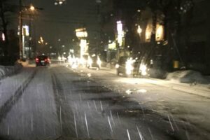 「立春」だった4日の三条は日中は春、朝晩は冬の天気