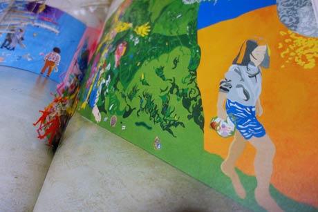 個展会場のようす
