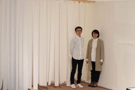 制作を進めるイカラシさんと渡辺さん