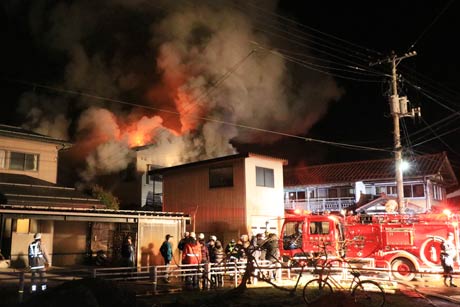 早川さん方の側から見たようす