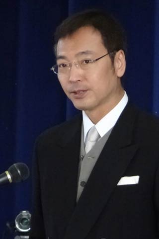 国定市長の祝辞