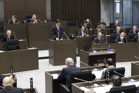 鈴木市長の施政方針演説