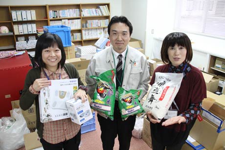 つばめ元気かがやきポイント事業の抽選会の景品