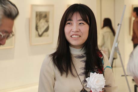 会場の鶴巻さん