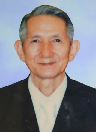 栄一さんの遺影