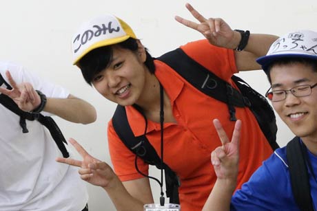2015年の保護者説明会で