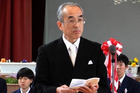 山田校長の式辞
