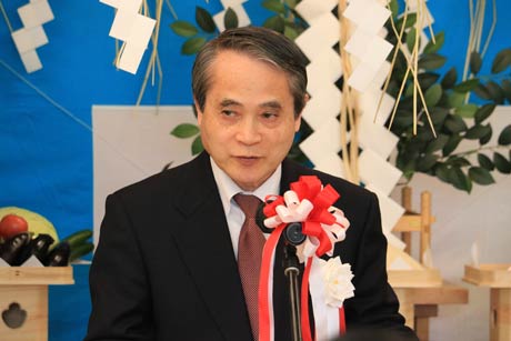 新潟県済生会支部の上村支部長