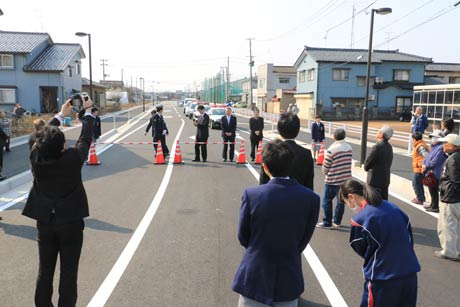 全線開通した市道吉田95号線