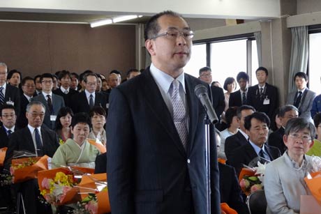 若山総務部長の謝辞