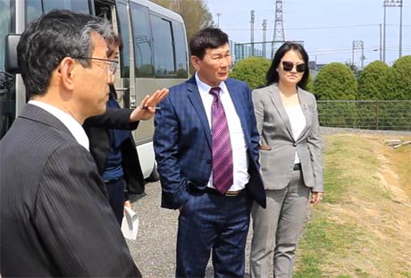 燕市吉田アーチェリー場を視察
