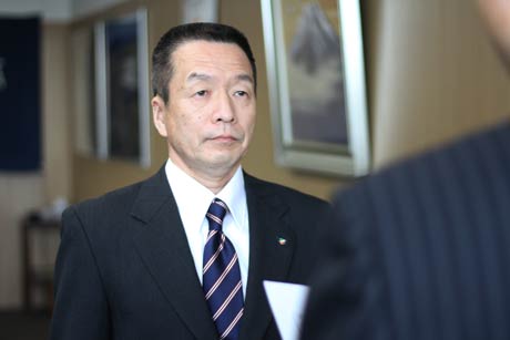 全国市長会の要請による派遣第1号となる昨年度で自衛官を退官し燕市職員の任期付き職員となった十河浩さん