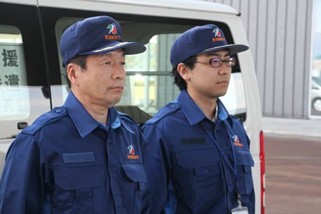 左が十河主幹、右か菊地主事