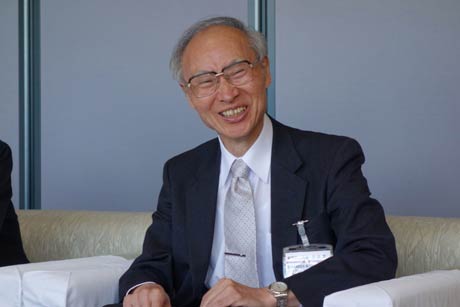 三条市に着任した気象予報士の上橋さん