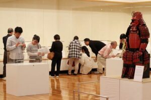 6月5日まで長岡市栃尾美術館で開かれている日本美術刀剣保存協会長岡支部愛刀展「日本刀の美」