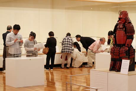  6月5日まで長岡市栃尾美術館で開かれている日本美術刀剣保存協会長岡支部愛刀展「日本刀の美」