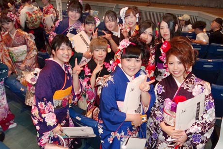 加茂市成人式の新成人