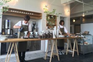 14日、三条ものづくり学校でプレオープンするThe Coffee Table