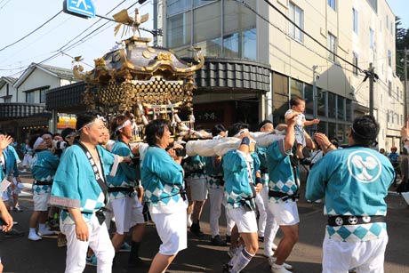 青海神社の春季例大祭「加茂祭」