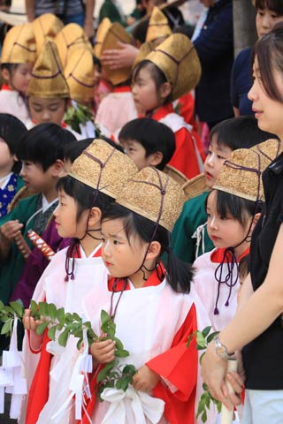 青海神社の春季例大祭「加茂祭」