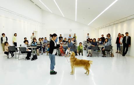昨年の「愛犬と楽しむしつけ方教室」