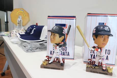 スタンプラリーのガラポン抽選会の賞品