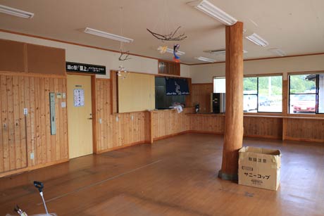 空っぽになった「味処花てまり」