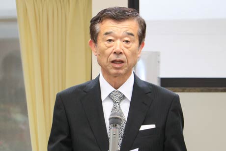 細貝理事長の式辞