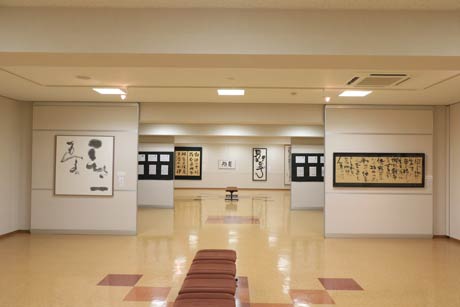  1階の後期展メーン作品