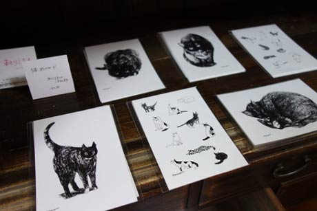「猫展」の展示作品