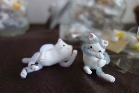 「猫展」の展示作品