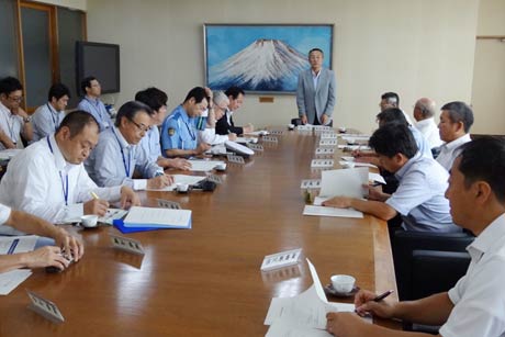 東三条駅周辺交通対策会議の第1回会議