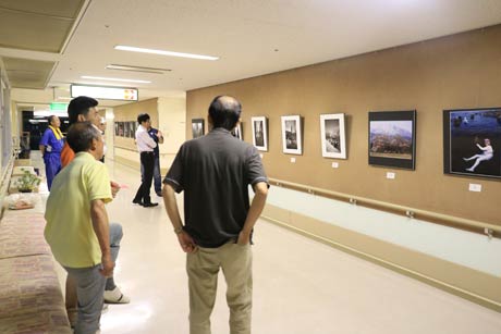 7日夜に行った展示作業