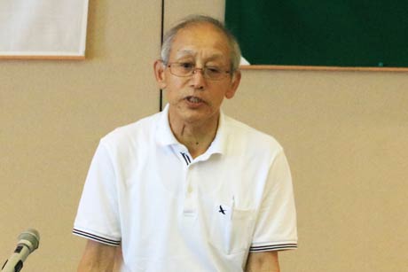 花井温郎氏の代理人の丸山徹後援会長