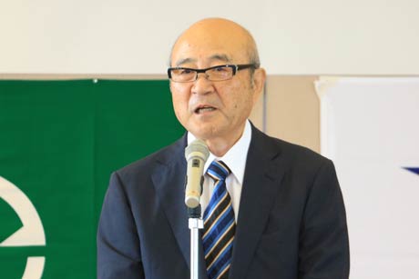 青木村の北村政夫村長