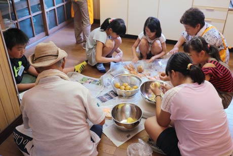 材料切り班