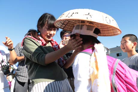 涙と感動のゴール
