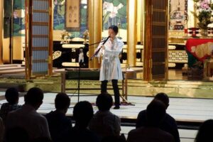 「ネイティブアメリカンフルートコンサート in 三条別院」