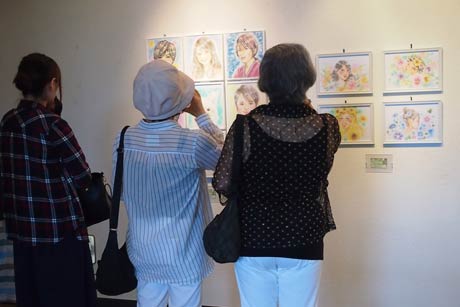 山上さんの展示作品