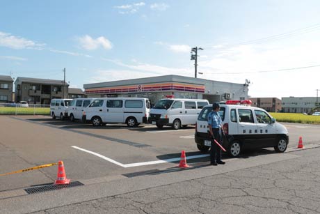  再び強盗事件に遭ったサークルK燕小高店