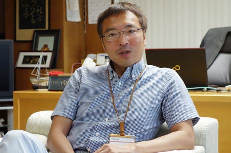 泉田知事の知事選撤退について話す国定三条市長