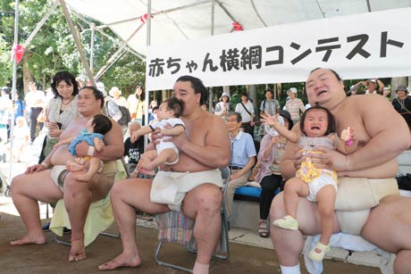 赤ちゃん横綱コンテスト