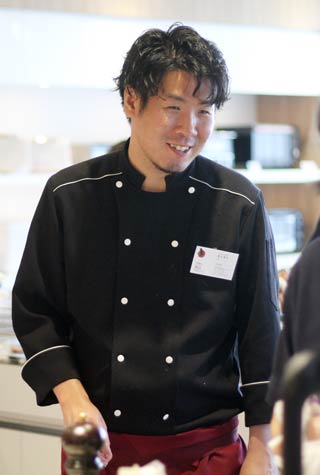 6番目の燕市PR大使に就任する「燕三条イタリアン Bit」の秋山武士さん