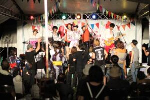 4日行われた手作り野外コンサート「せーばなる2016」