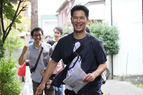 「三条の町・小路めぐり」で路地連新潟代表の野内さん