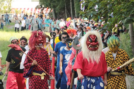250人が参加した酒呑童子行列
