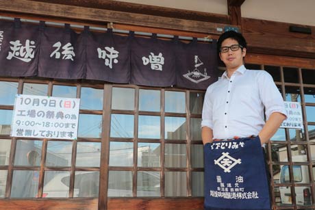 越後味噌醸造の木龍社長