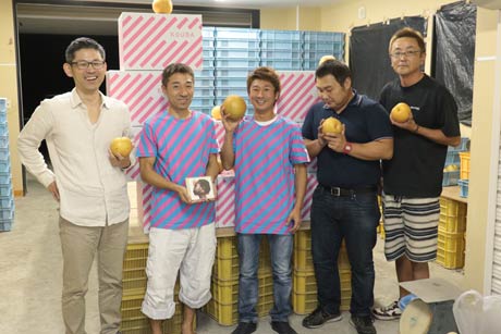 三条果樹専門家集団のメンバー