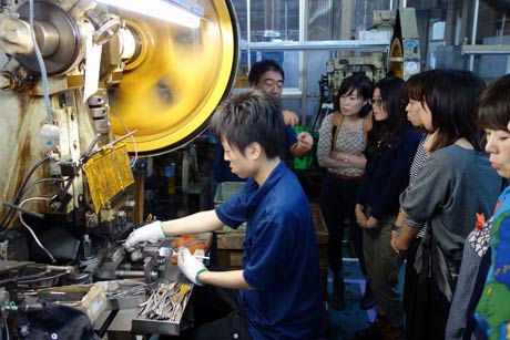 大泉物産の工場見学