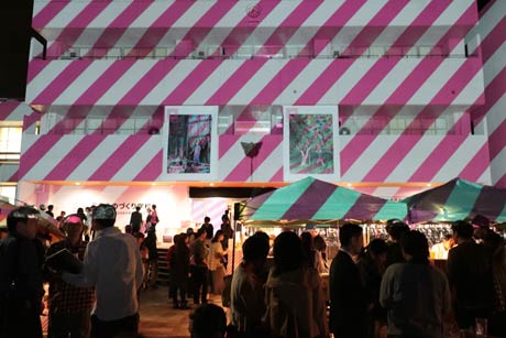 三条ものづくり学校で行われた「燕三条　工場の祭典」のオフィシャルレセプション